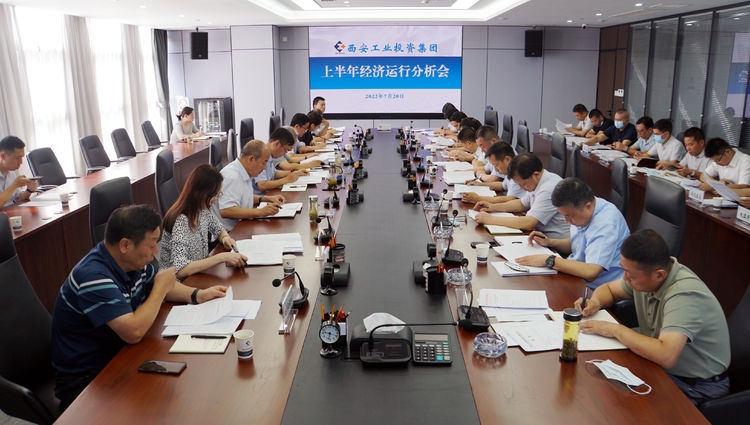 太阳成集团tyc151cc集团召开2022年上半年经济运行分析会