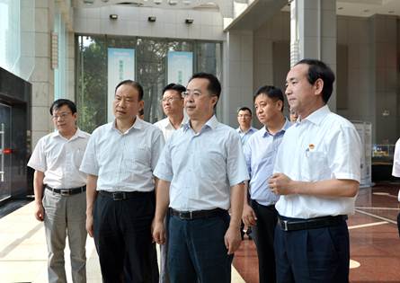 【陕鼓集团】陕西省副省长陆治原：陕鼓发展走在行业前列 具备旗号与标杆意思